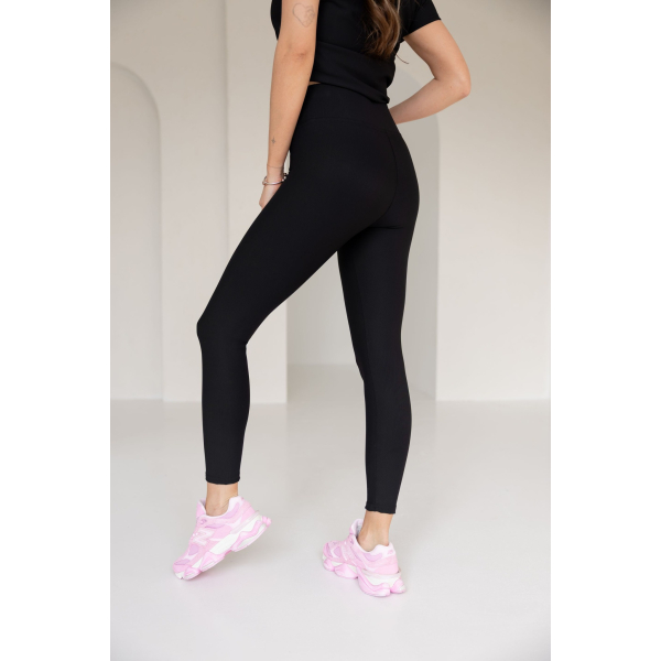 Legginsy PRĄŻEK BLACK / SOFTEX / Paulo Connerti / S - M - L - XL